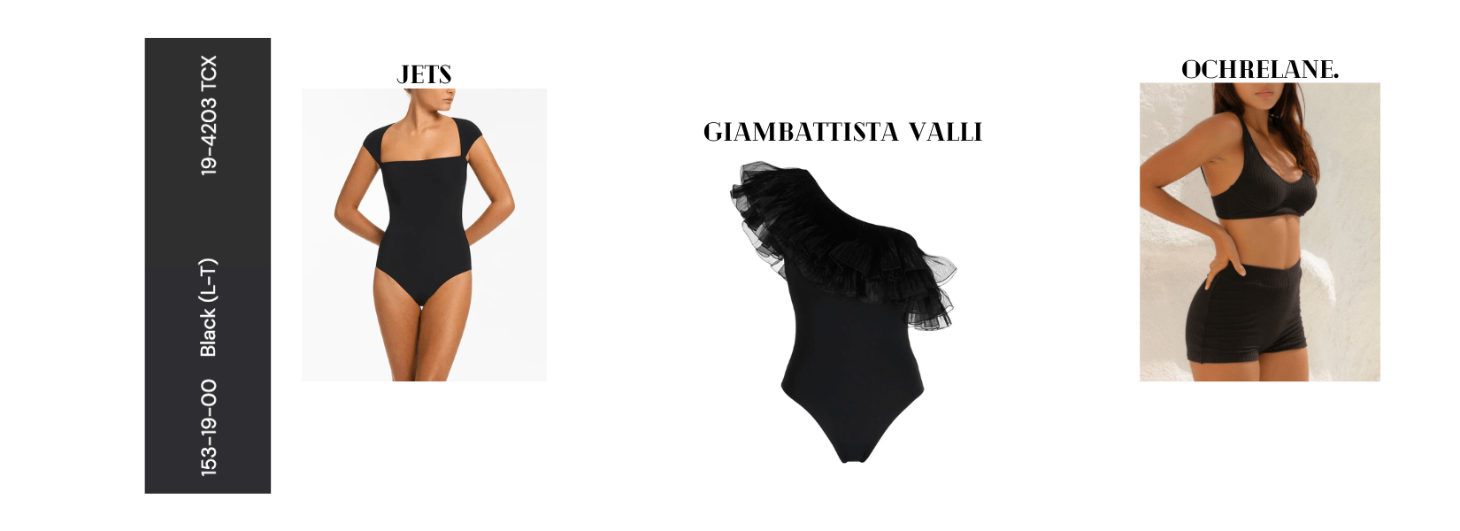 WGSN Swimwear colour trends Spring/Summer 2024