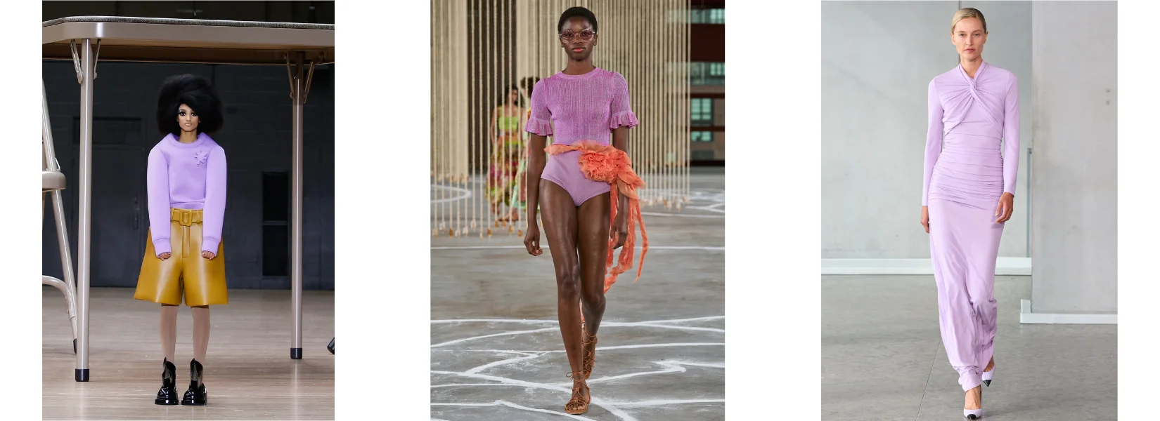 Colour Trends Spring/Summer 2024. Pastel Lilac