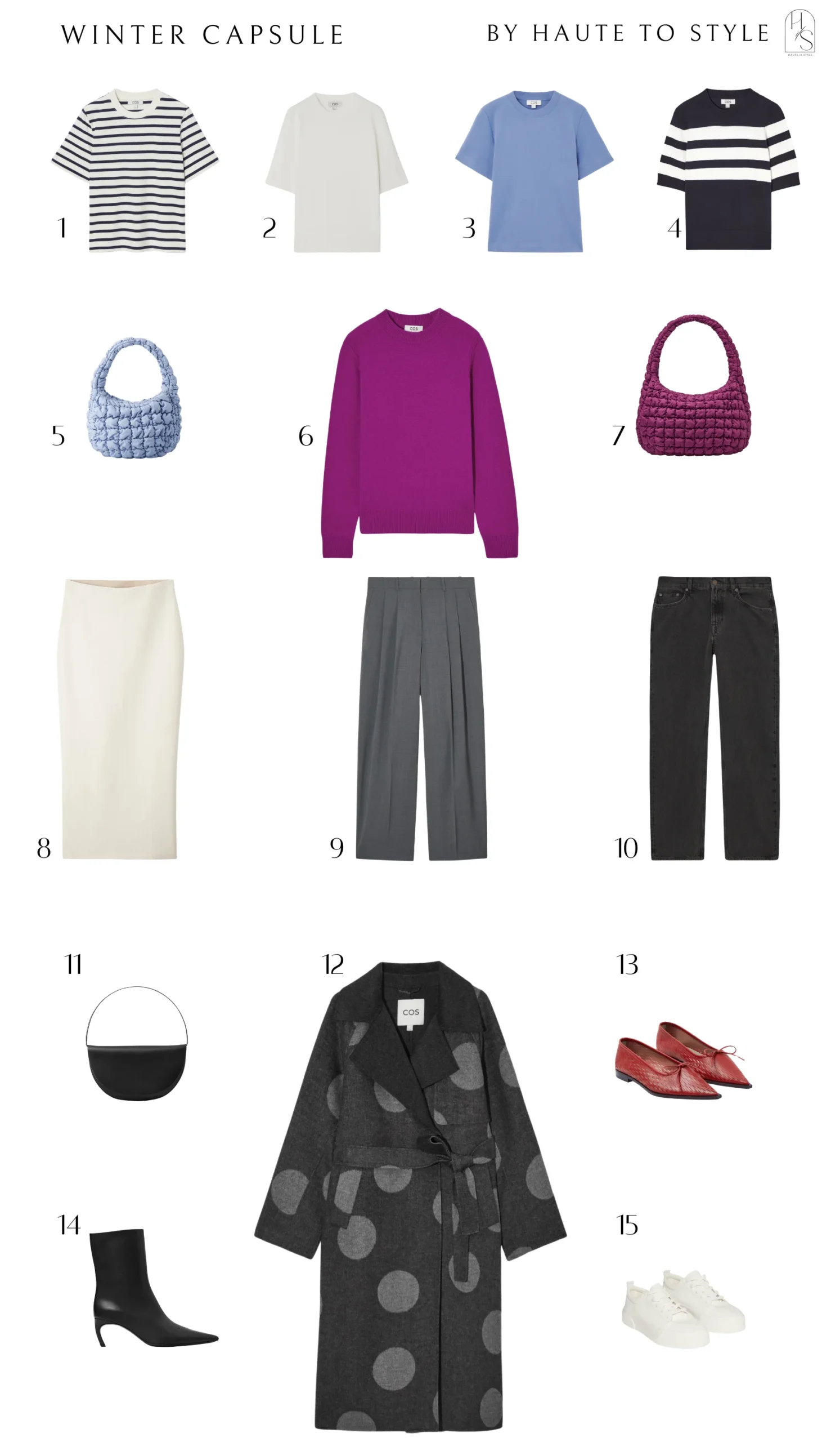 Winter Capsule Wardrobe COS Edition