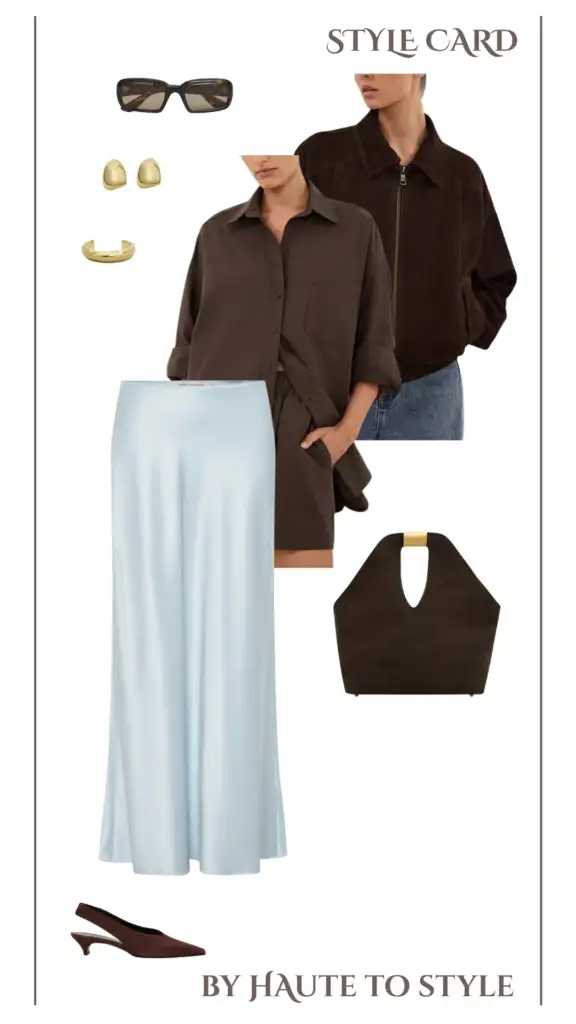 August Outfit Card: Everyday Looks for Effortless Style. 1