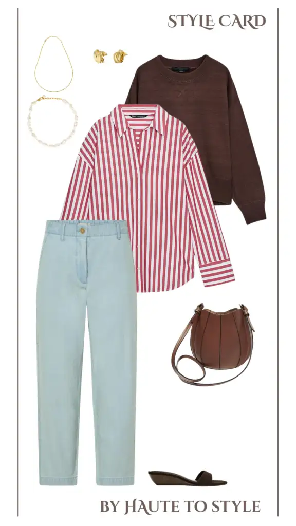 August Outfit Card: Everyday Looks for Effortless Style. 1