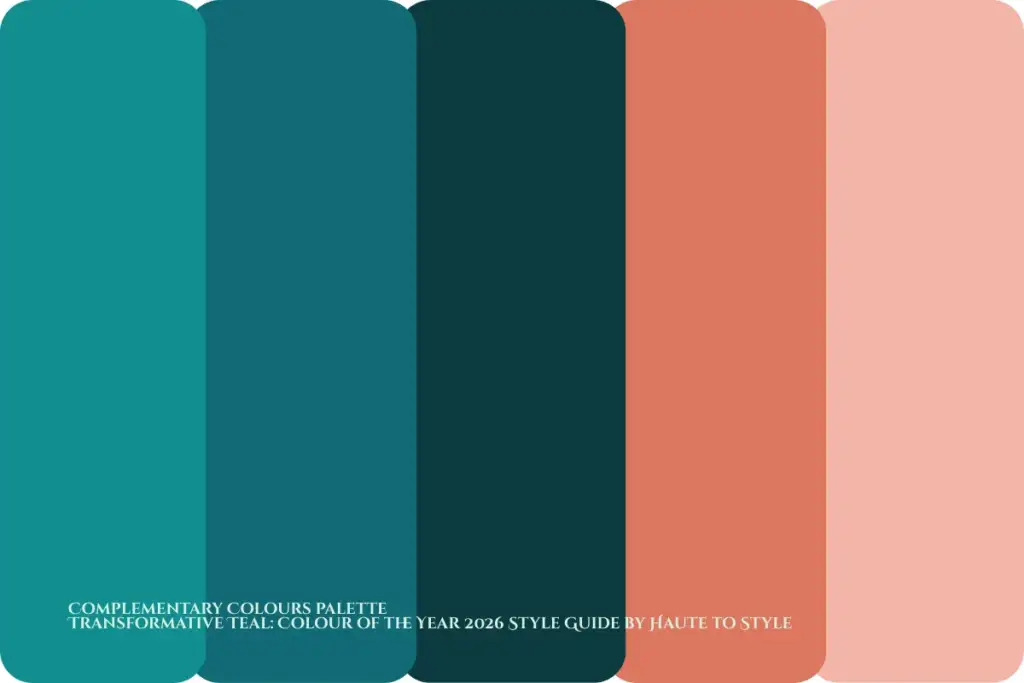 Transformative Teal: Colour of the Year 2026 Style Guide 2