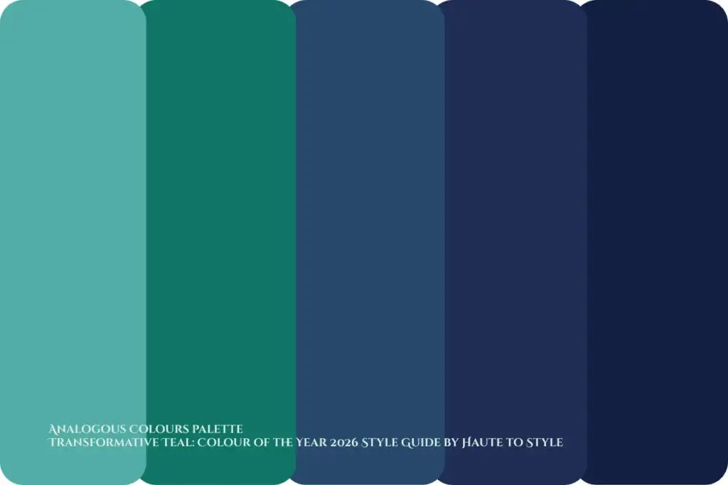 Transformative Teal: Colour of the Year 2026 Style Guide 1