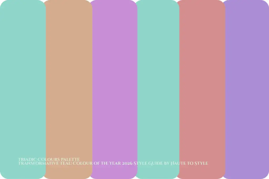 Transformative Teal: Colour of the Year 2026 Style Guide 3